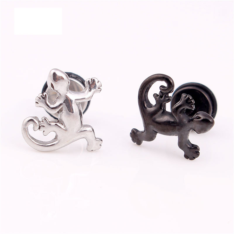 Cute Gecko Stud Earring