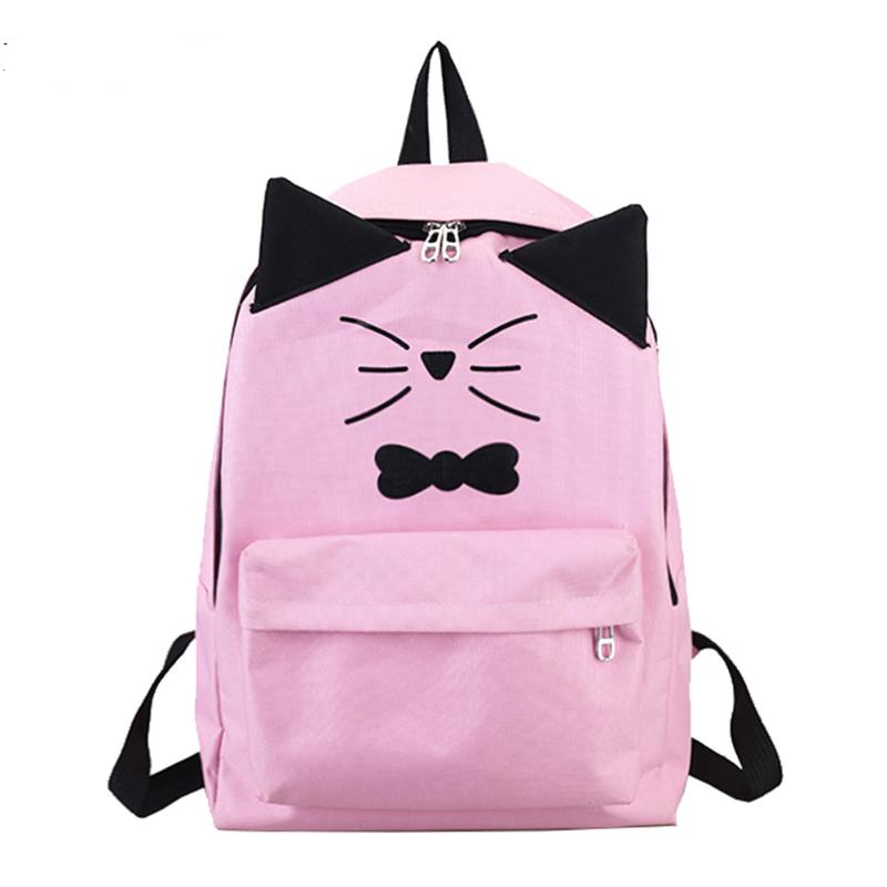Cat Shaped Design Backpack