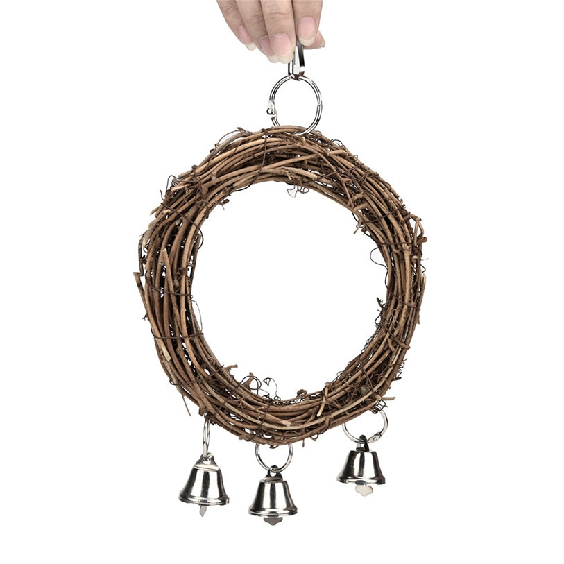 Classic Rattan Swing For Birds