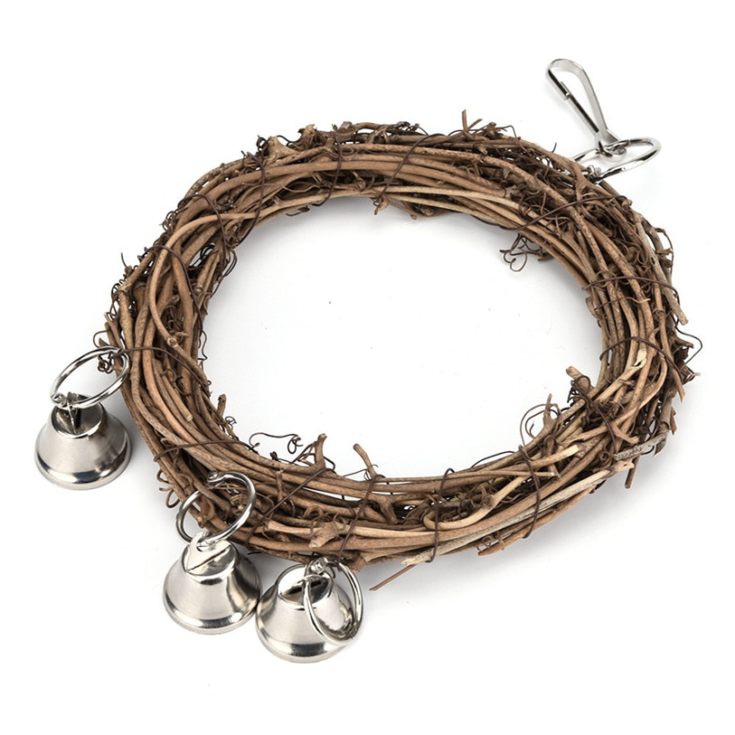 Classic Rattan Swing For Birds