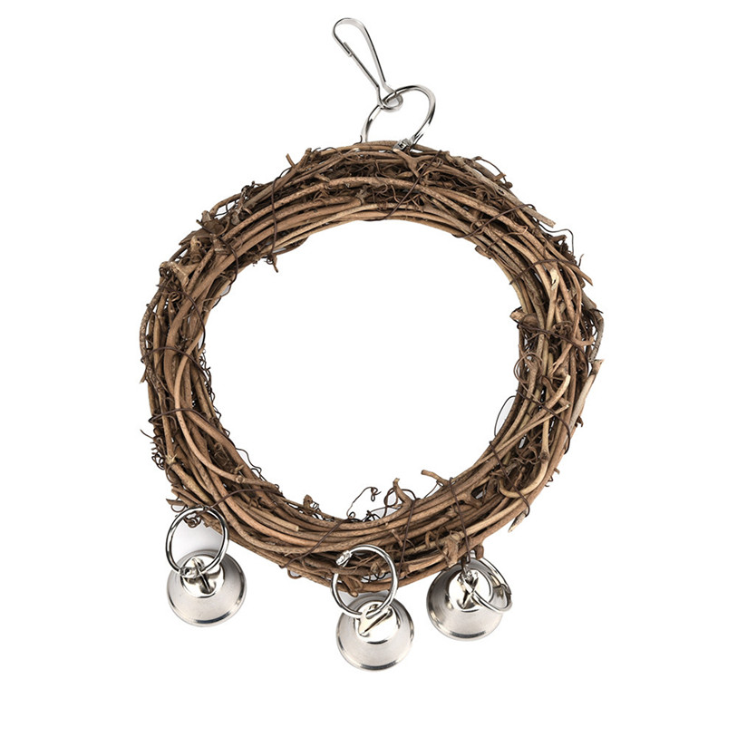 Classic Rattan Swing For Birds